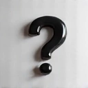 Question mark icon in a clean, modern style